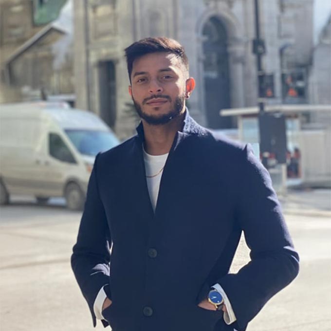 Rakin Zaman, 1-800-STRIPER® franchise owner in Queens, NY