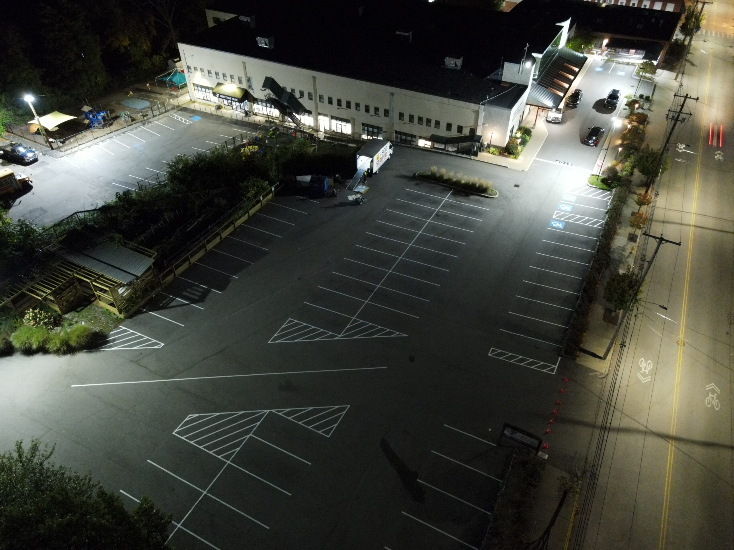 1-800-STRIPER | Parking Lot Striping in Queen Anne, Seattle Parking lot painting in Queen Anne