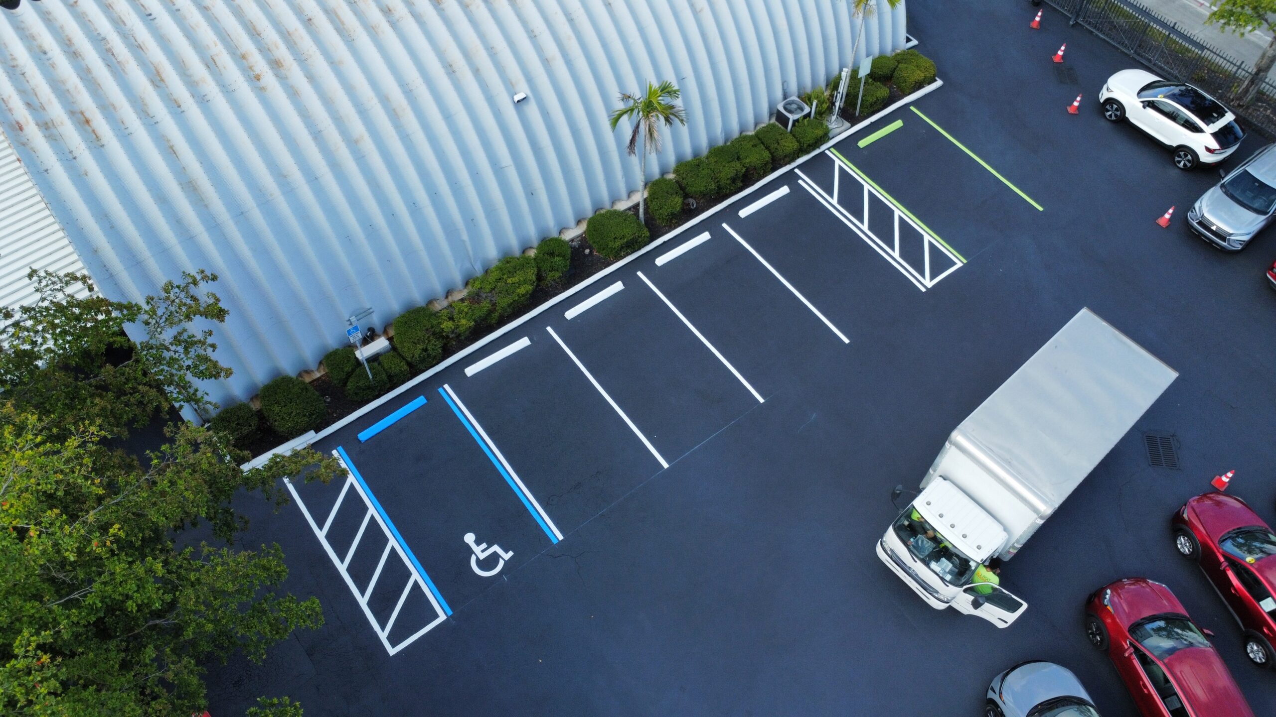 parking lot striping in greater seattle area