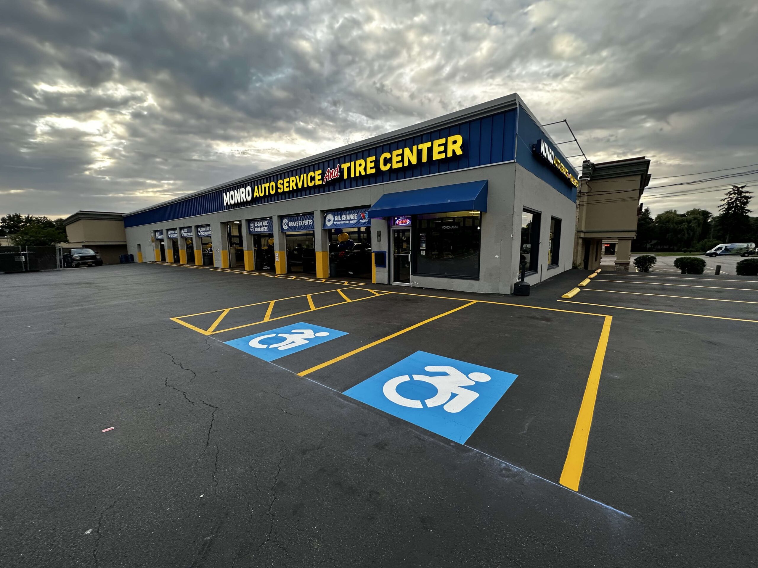 1-800-STRIPER | 1-800-STRIPER® of Bellevue Monroe Parking Lot Striping