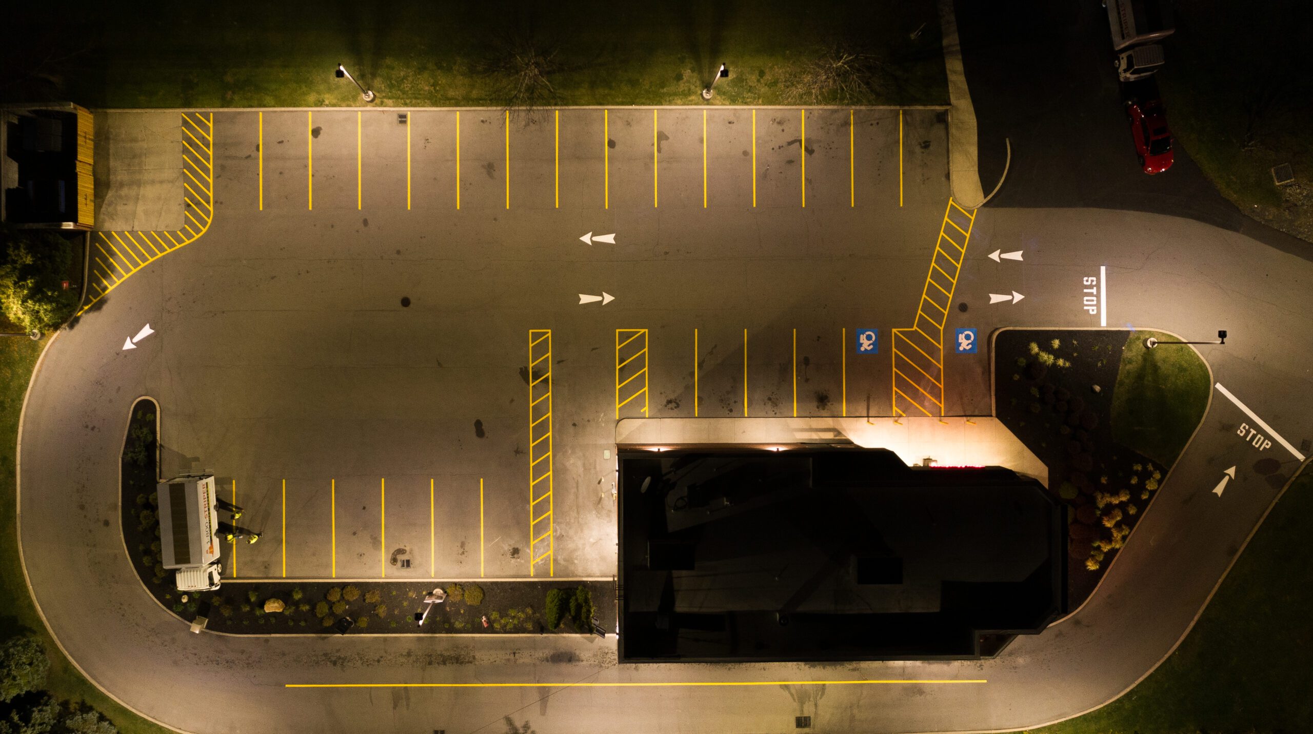 1-800-STRIPER | 1-800-STRIPER® of Bellevue Pavement Markings in Downtown Kirkland