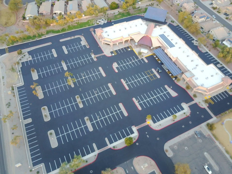 Parking Lot Striping Photo Gallery | 1-800-STRIPER®