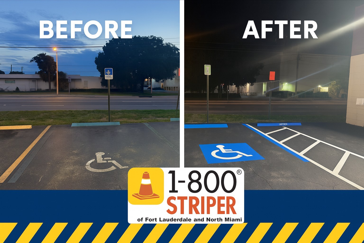 1-800-Striper of Fort Lauderdale and 1-800-Striper of North Miami