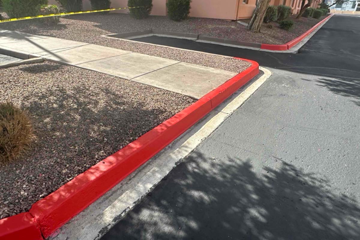 Fire Lane Striping