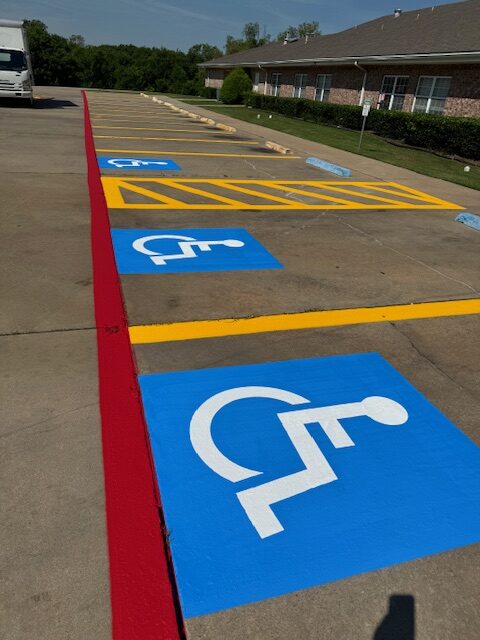 ADA parking spaces