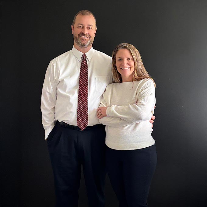 Todd & Amanda Rozelle, 1-800-STRIPER® franchise owner in Dayton, OH